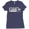 level up birthday Ladies Fitted T-Shirt