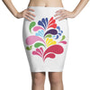 colorful art Pencil Skirts