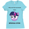 twilight has special eyes Ladies Fitted T-Shirt
