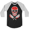 skull meat 3/4 Sleeve Shirt