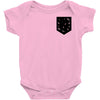 Free Birds Pocket Baby Bodysuit