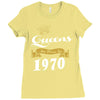 queens are born in 1970 Ladies Fitted T-Shirt