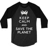 save the planet (2) 3/4 Sleeve Shirt