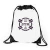 train hard Drawstring Bags