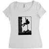 adventure clambing Women's Triblend Scoop T-shirt