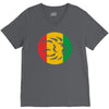 rasta lion head reggae dub step music dance V-Neck Tee