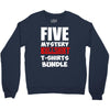 5 mystery bundle funny offensive multibuy Crewneck Sweatshirt