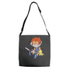 lion ow Adjustable Strap Totes