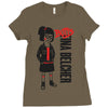 Tina Belcher Ladies Fitted T-Shirt