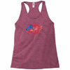 4th of July Lip Racerback Tank