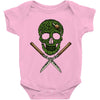 skull grass Baby Onesie