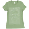 skull division Ladies Fitted T-Shirt