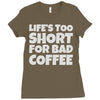 new coffee lovers Ladies Fitted T-Shirt