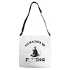 i'd rather be fishing Adjustable Strap Totes