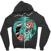 skullchain saw Zipper Hoodie