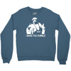 iron sheik wrestling iran funny Crewneck Sweatshirt