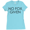 no fox given Ladies Fitted T-Shirt