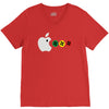 apple mac man V-Neck Tee