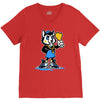 fox b V-Neck Tee