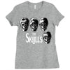the skulls Ladies Fitted T-Shirt
