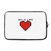 get a life Laptop sleeve