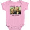 Grant Wood American Gothic Baby Bodysuit