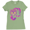 grinning like a cheshire cat 2 Ladies Fitted T-Shirt