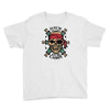 pirate zombie skull Youth Tee
