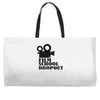 film school dropout Weekender Totes