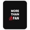 avengers more than a fan white logo Mousepad