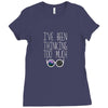 I'VE BEEN THINKING TOO MUCH Ladies Fitted T-Shirt
