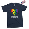 Love is Love Heart Exclusive T-shirt