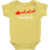 squadgoals santa Baby Bodysuit