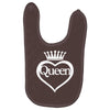 funny  queen of everything gift bride honeymoon hen night fashion fema Baby Bibs