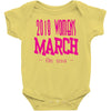 2018 Women's March On USA Baby Onesie