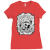 respect mah wizardrah! white Ladies Fitted T-Shirt