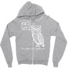 irritable owl syndrome Zipper Hoodie