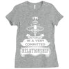 I Am Bee Actually In A Very Commited Relationship Ladies Fitted T-Shirt