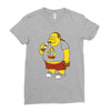 fractal comic book guy Ladies Fitted T-Shirt