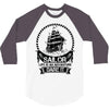 Sailor Life Is Adventure Dare It 3/4 Sleeve Shirt