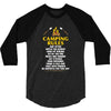 Camping Rules 3/4 Sleeve Shirt