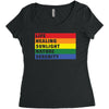 Lgbt Ampersand Women's Triblend Scoop T-shirt