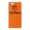 i like turtles t shirt s m l xl 2xl 3xl funny zombie kid humor geeky n iPhone 7 Case