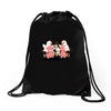 piggybacks and chicken fights Drawstring Bags
