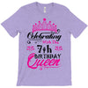 Celebrating With the 7th Birthday Queen T-Shirt