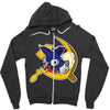 russian mongroul Zipper Hoodie