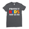 protect kids not guns Ladies Fitted T-Shirt
