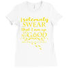 marauders map Ladies Fitted T-Shirt