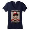 o&ugrave; est charlie Women's V-Neck T-Shirt
