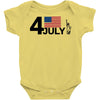 july 4 independence day Baby Bodysuit